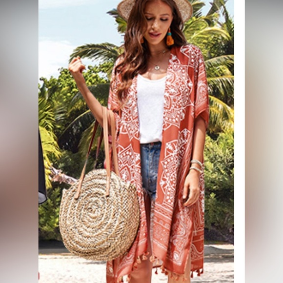 Dokotoo Other - NEW Dokotoo Women’s Beach Vacation Long Kimono One Size